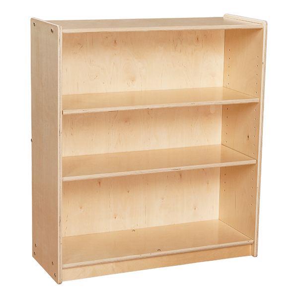 Wooden Bookcase w/ Three Shelves (30