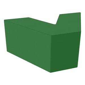 Foam Soft Seating - V-Shape (16" H) - Green