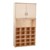 20-Tray Wooden Storage Unit w/ Cabinet