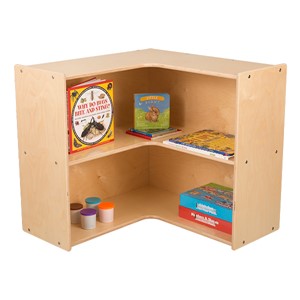 Wide Classroom Corner Shelf