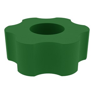 Foam Soft Seating - Six Point Gear - Green