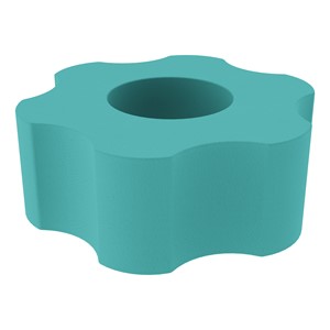 Foam Soft Seating - Six Point Gear- Turquoise