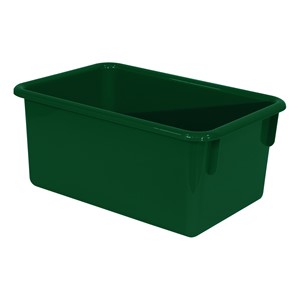 Maple 20-Tray Cubby Storage Unit - Green Tray