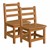Hardwood Ladderback Chair - Pack of Two