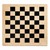Wooden Four-in-One Game Table - Checkerboard
