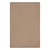 Heavy-Duty Solid Color Classroom Rug - Rectangle (7' 6" W x 12' L) - Almond