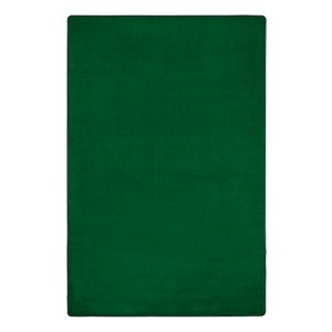 Heavy-Duty Solid Color Classroom Rug - Rectangle (7' 6" W x 12' L) - Clover