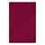 Heavy-Duty Solid Color Classroom Rug - Rectangle (7' 6" W x 12' L) - Cranberry