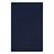 Heavy-Duty Solid Color Classroom Rug - Rectangle (7' 6" W x 12' L) - Navy
