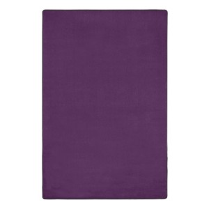Heavy-Duty Solid Color Classroom Rug - Rectangle (7' 6" W x 12' L) - Pretty Purple