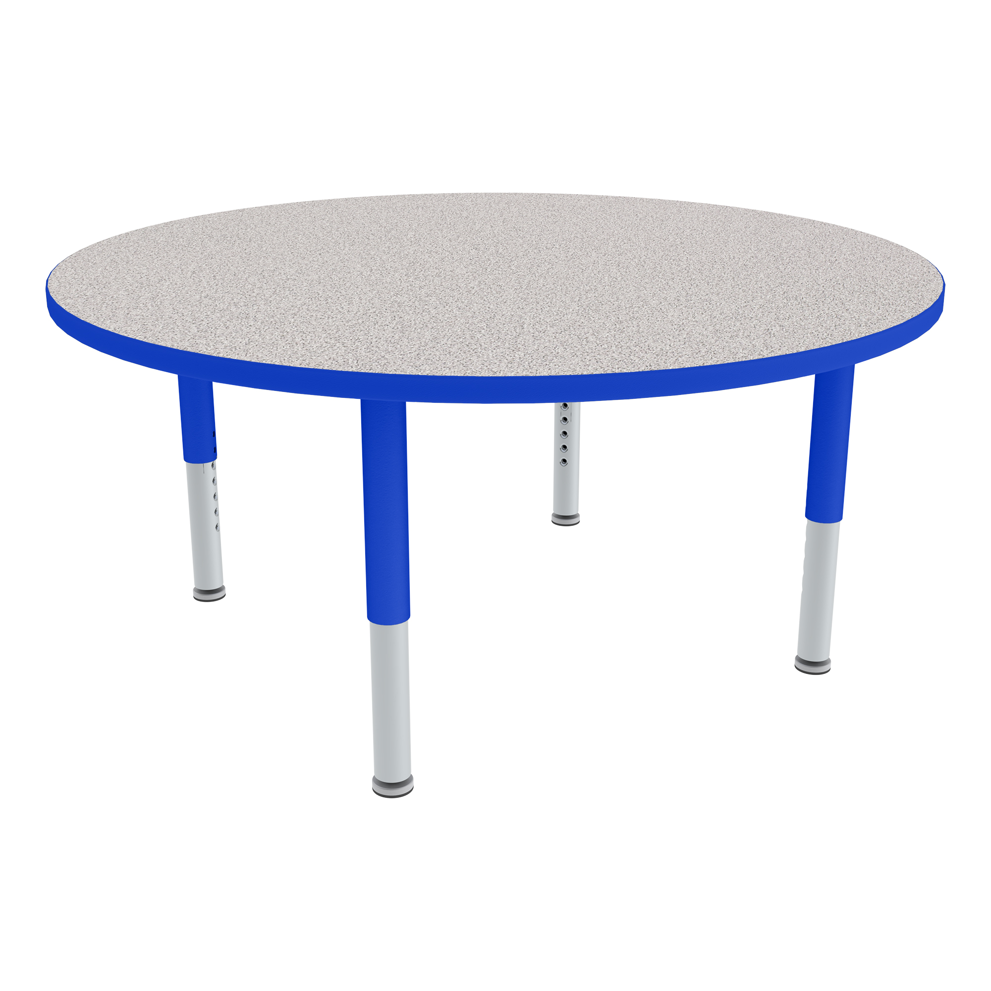 Sprogs Round Adjustable Height Mobile Preschool Activity Table At School Outfitters