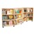 Concave Mobile Storage Shelving 48" H - Assembled - Group