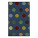Multicolor Large Dots Rug