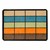 Classroom Squares Seating Rug - Neutral (6' W x 8' 4" L)