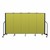 5' H Freestanding Portable Partition - 5 Panels (9' 5" L) - Green