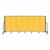 5' H Freestanding Portable Partition - 7 Panels (13' 1" L) - Yellow
