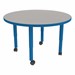 Shapes Accent Series Round Collaborative Table w/ Casters