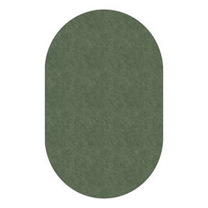 Healthy Living Solid Color Rug - Oval - Sage Green