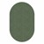 Healthy Living Solid Color Rug - Oval - Sage Green