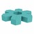 Foam Soft Seating Set - Single Height Asterisk Shape (12" H) - Turquoise