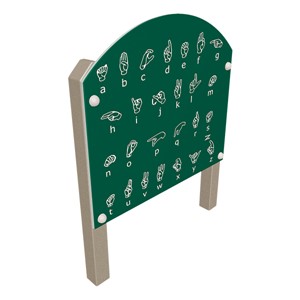 Sign Language Panel (Recycled Plastic)