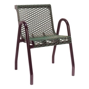 953 Series Outdoor Chair - Diamond Expanded Metal