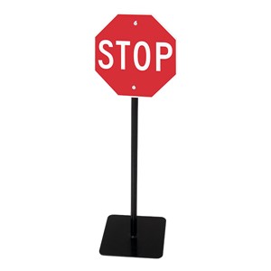 Trike Path Traffic Sign - Stop