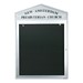 Cathedral Outdoor Letterboard w/ Header