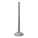 Majestic Series Rope Stanchion - Shown in chrome