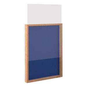 Drop-In Shadow Box - Front panel slides in easily