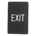 Engraved Color Core Sign - Exit