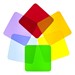 Color Wheel Acrylic Shapes - Squares