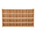 20-Tray Wooden Storage Unit - Assembled & w/o Trays