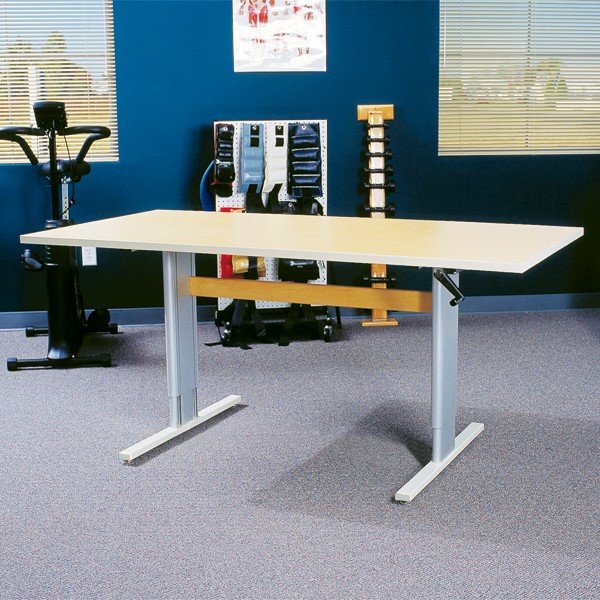 Adjustable Height Table – Hand Crank Adjustment