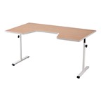 Hand Therapy Table w/ Single Comfort Recess shown