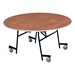 Round Mobile EZ-Tilt Cafeteria Table