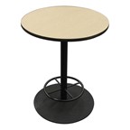 Round Stool-Height Cafe Table