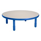 Round BaseLine Table - Royal Blue