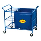 Ball Cart w/ Storage Bin & Shelf