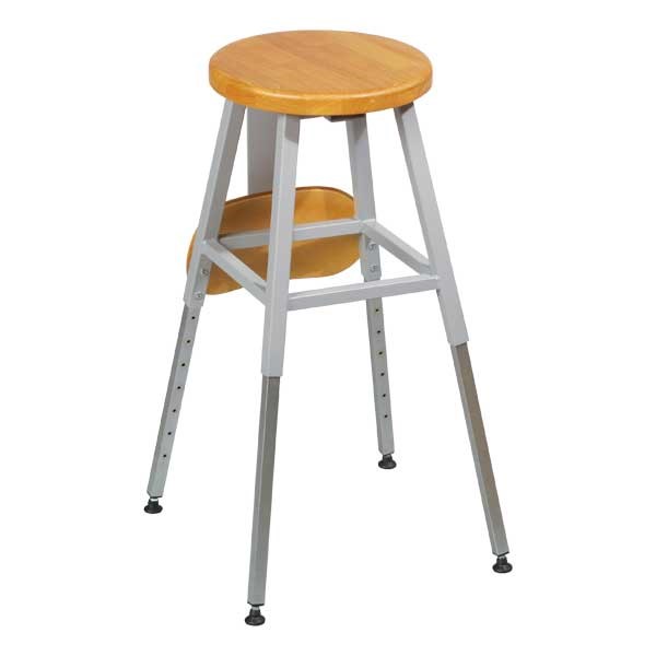 Balt Adjustable-Height Lab Stool at School Outfitters