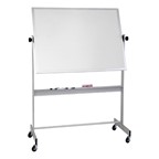 Double-Sided Magnetic Dry Erase Board w/ Aluminum Frame