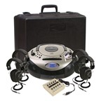 Spirit SD CD/Cassette Listening Center w/ Four 3068AV Headphones