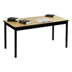 High-Pressure Laminate Library Table - Maple
