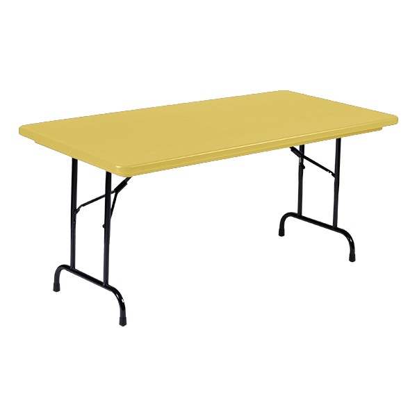 Colorful Blow-Molded Plastic Folding Table