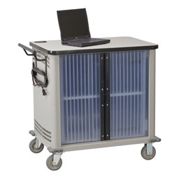 Laptop Storage Cart - Shown w/ doors closed