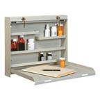 Locking WallWrite DrugStor Cabinet - Open