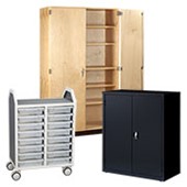 Storage Cabinets & Tote Carts