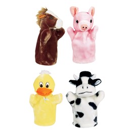 School Outfitters Farm Animal Puppet Set at School Outfitters