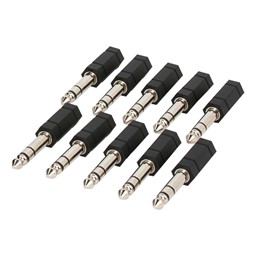 10-Position Stereo Jack Box - Includes ten 3.5mm adapters