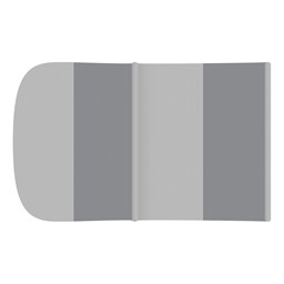 Gaggle4 Passenger Roof - Two-Tone Gray